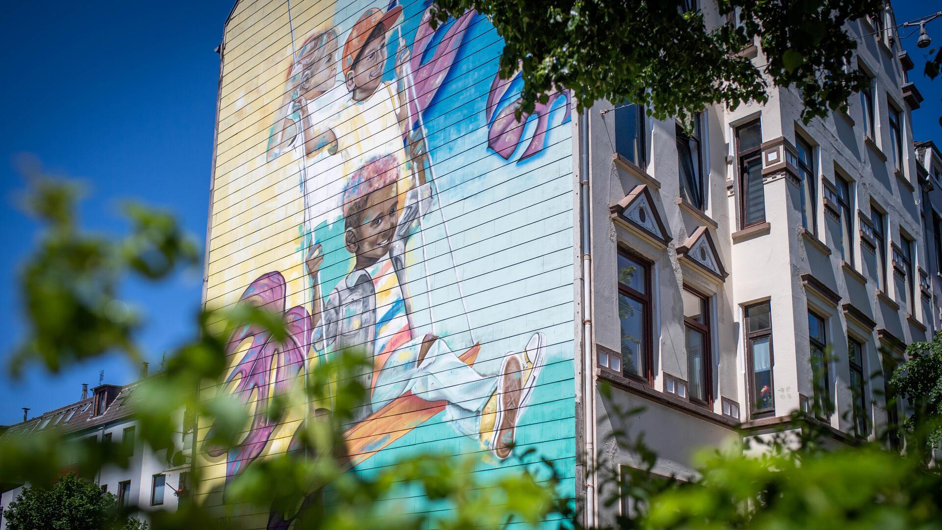 Streetart im Goethe-Viertel