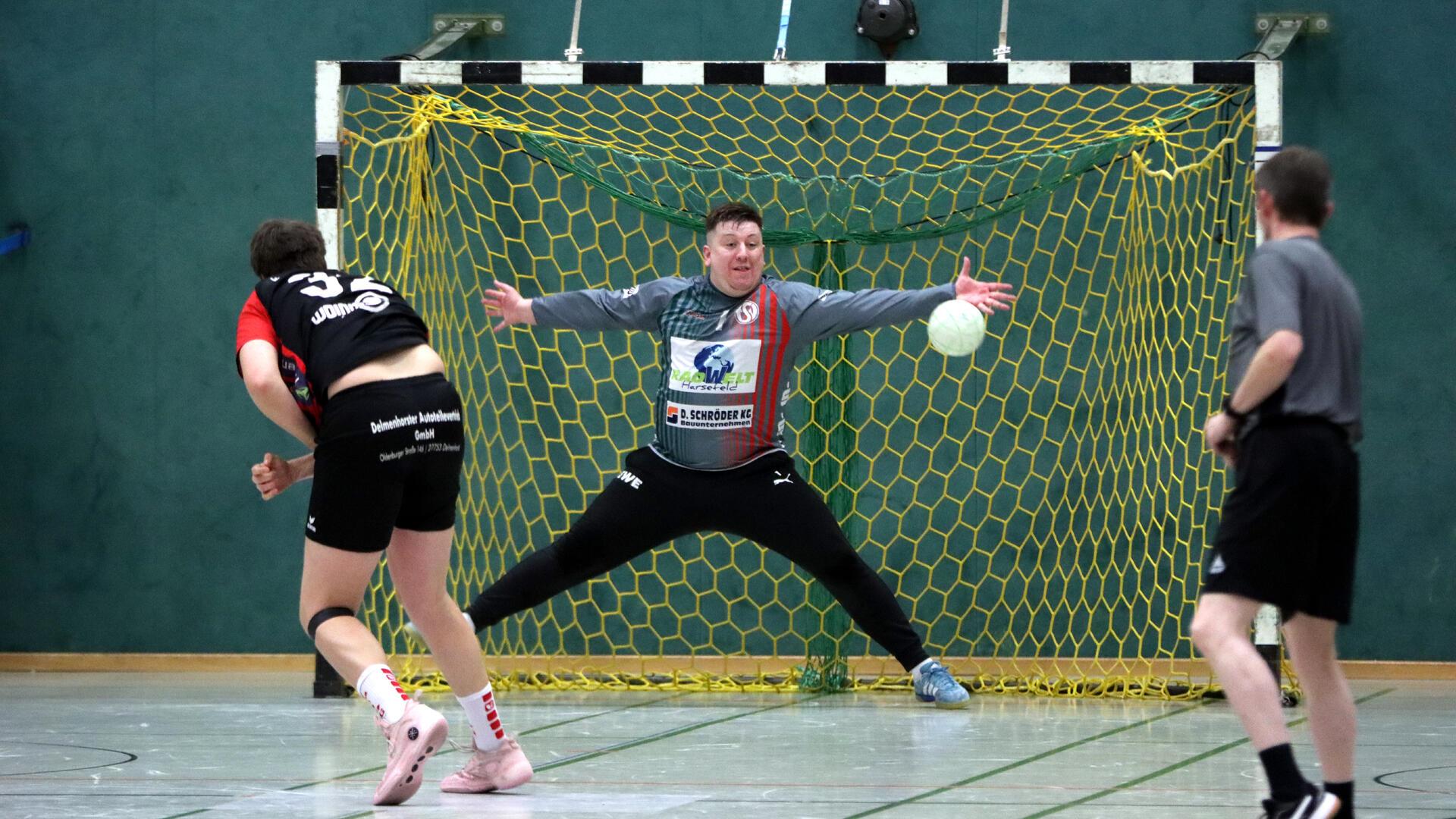 TSV-Keeper Steffen Krange bot gegen das Top-Team Neerstedt eine überragende Leistung.