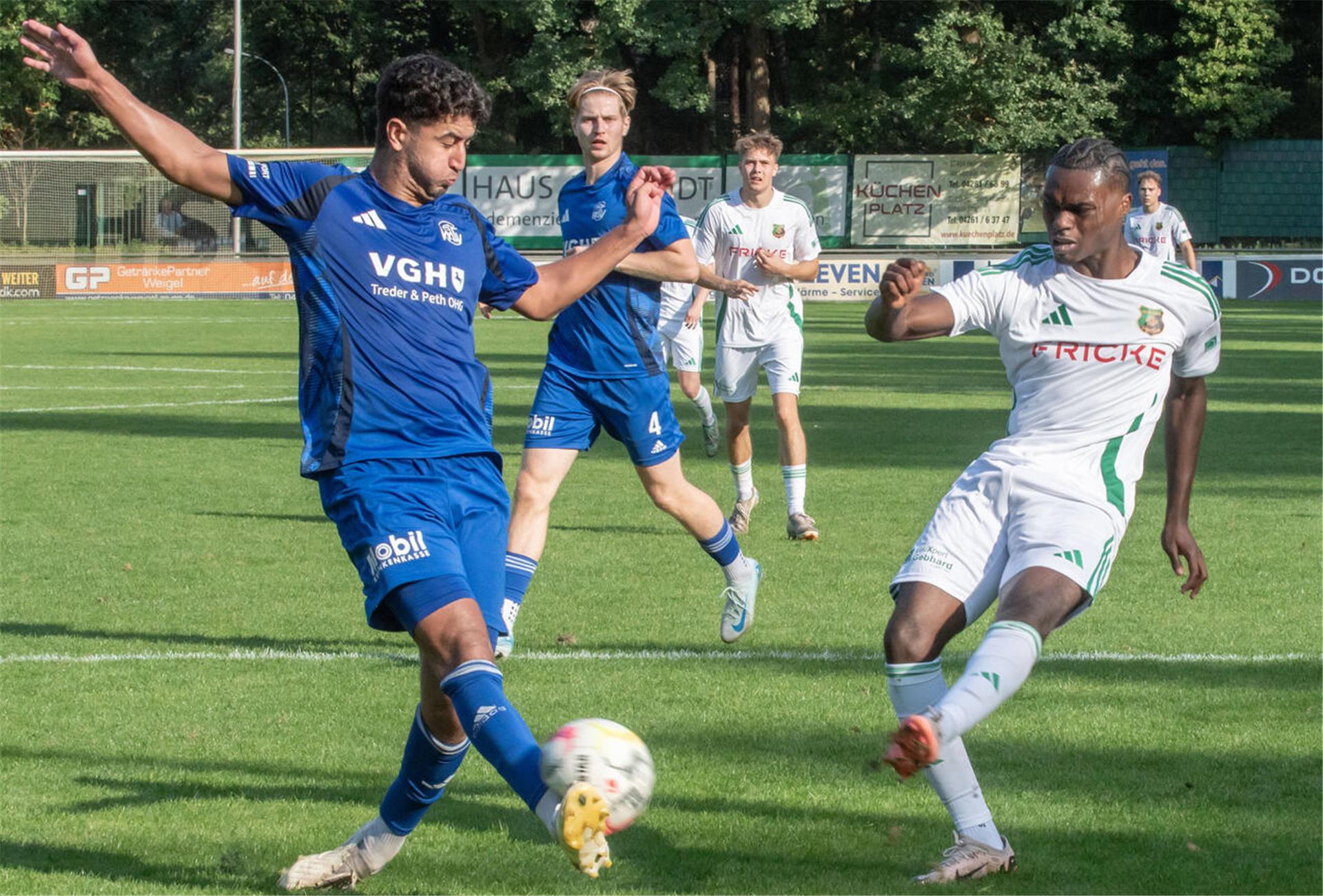 Terry Becker gehörte im Hinspiel zu den Aktivposten in der Heeslinger Elf. Nach überstandener Verletzung ist er rechtzeitig zum Rückspiel in Celle wieder fit.
