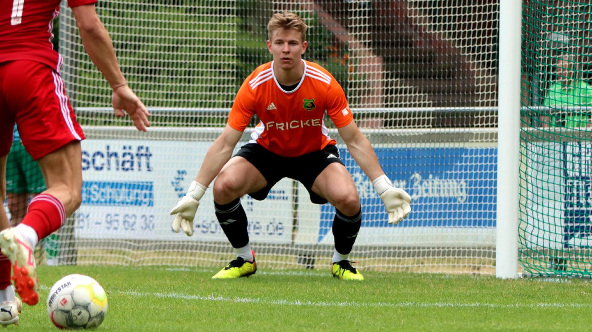 Torhüter-Talent Leander Hoppenrath wechselt zur neuen Saison zum SV Ahlerstedt/Ottendorf, möchte endlich Spielpraxis erhalten.