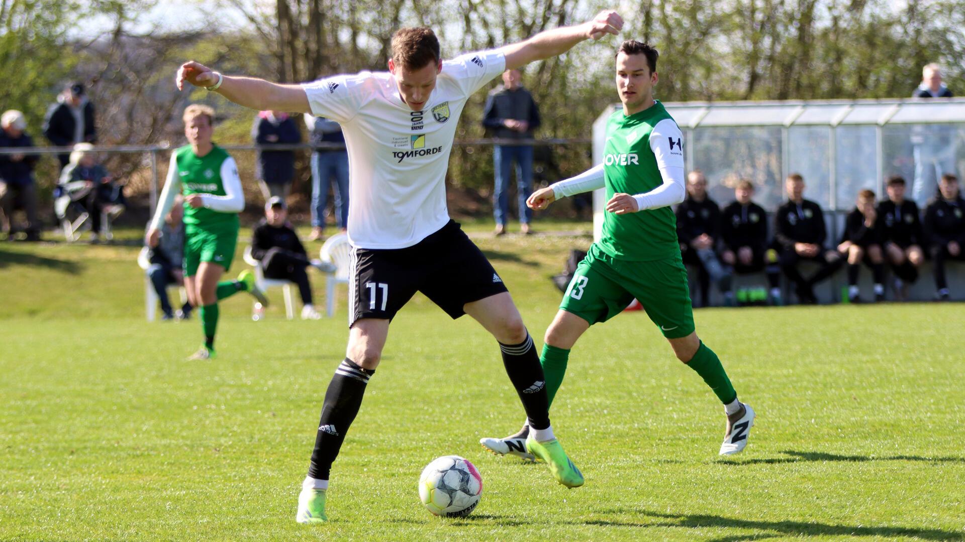 Torjäger Marvin Meyer (vorne) blieb gestern ohne Treffer und musste nach 75 Minuten raus.