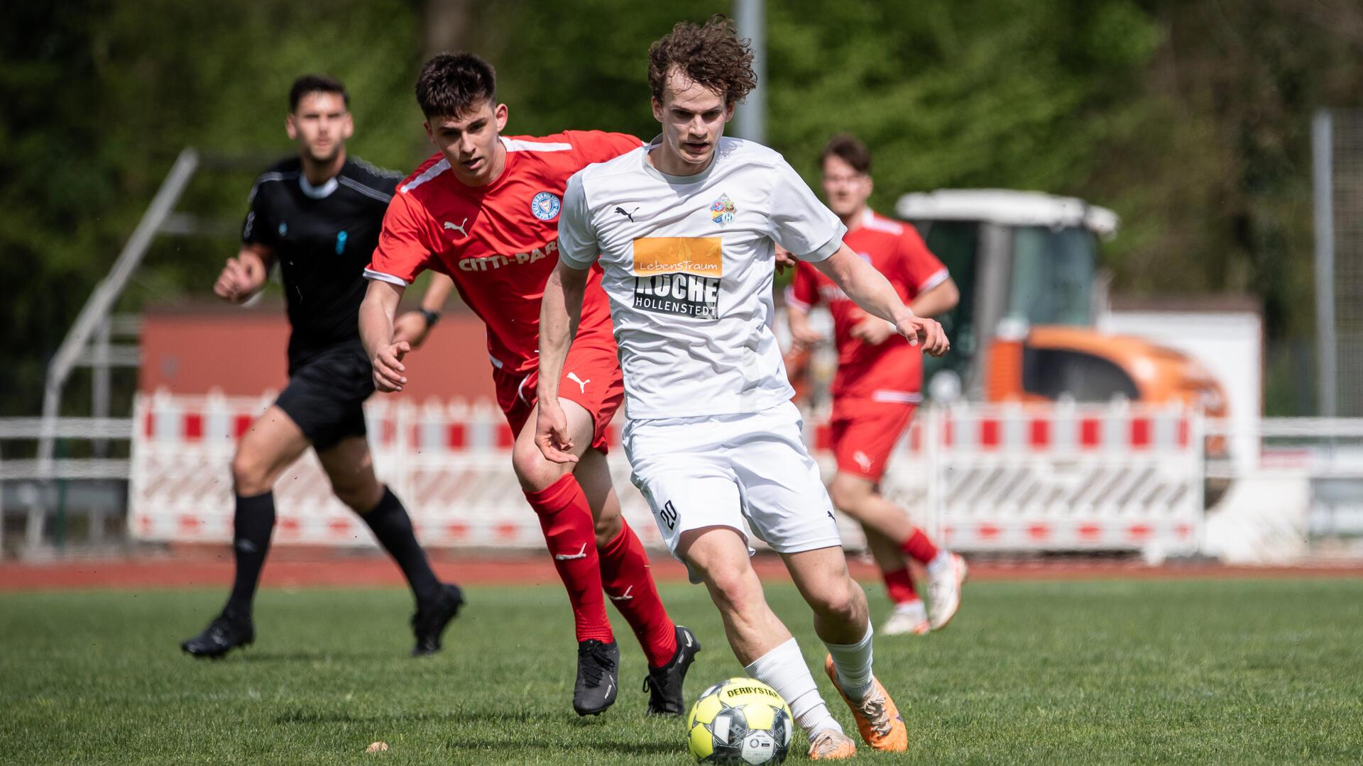 Torjäger Ruwen Albrecht glänzte beim verdienten Heimsieg gegen Hildesheim mit zwei Treffern für die U 19.
