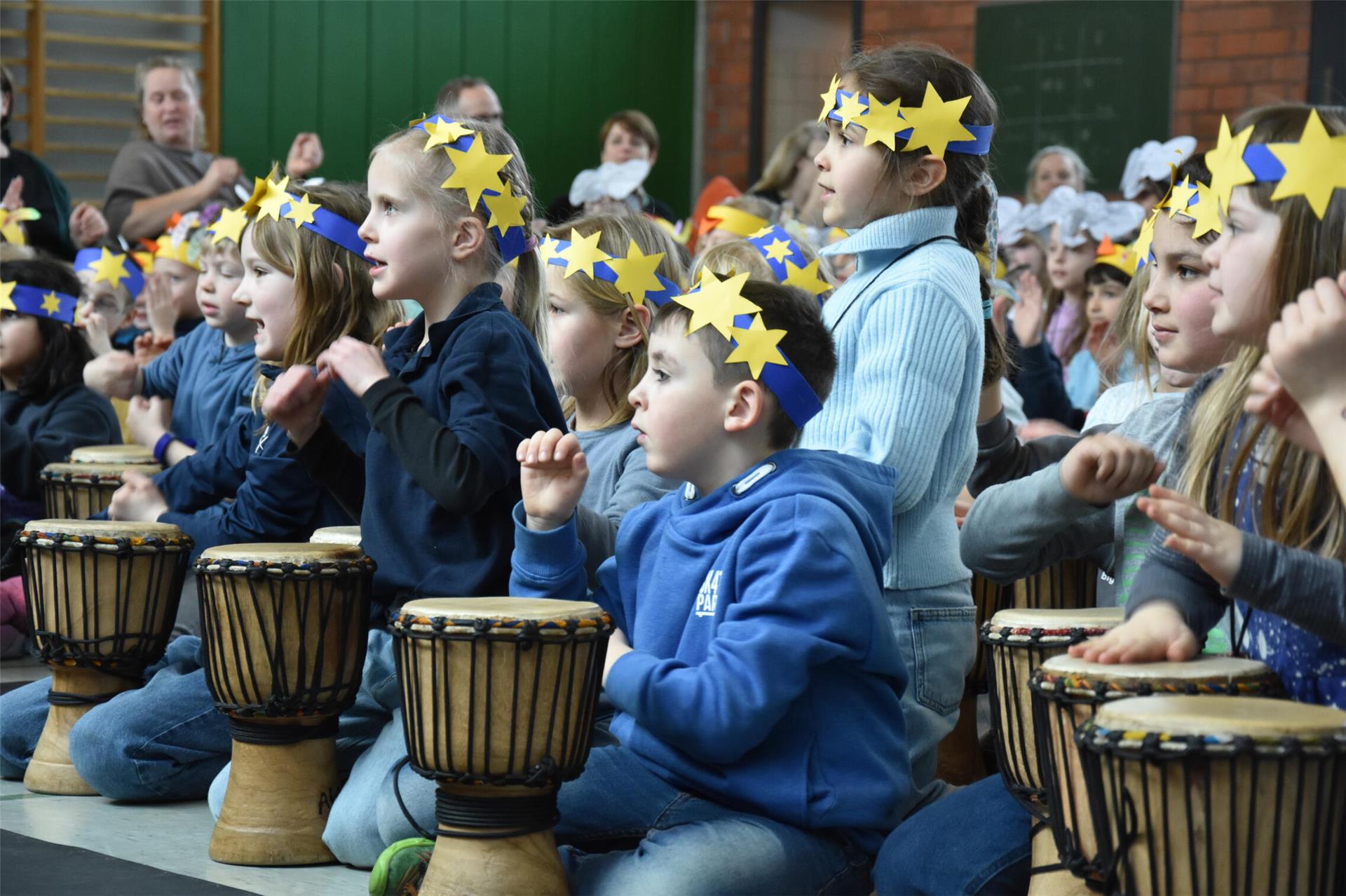 Trommelprojekt an der Grundschule