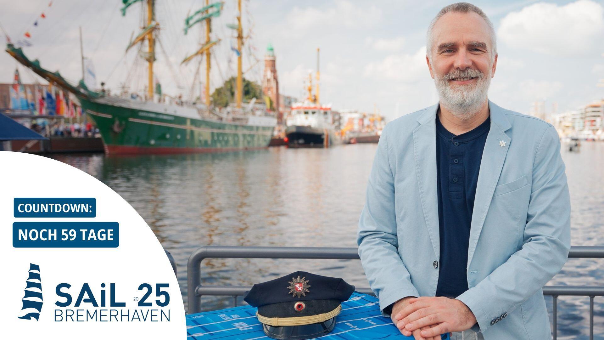 Volker Ortgies ist Direktor der Ortspolizeibehörde und als Polizeichef von Bremerhaven maßgeblich für die Sicherheit bei der Sail 2025 verantwortlich