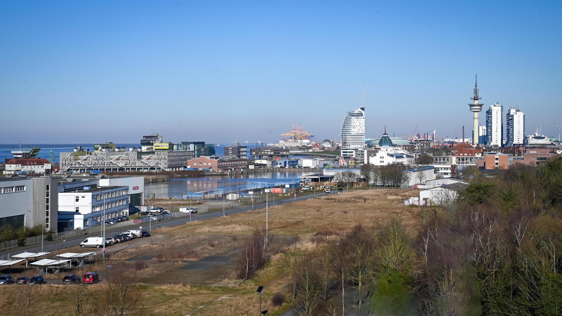 Blick auf die Stadt.