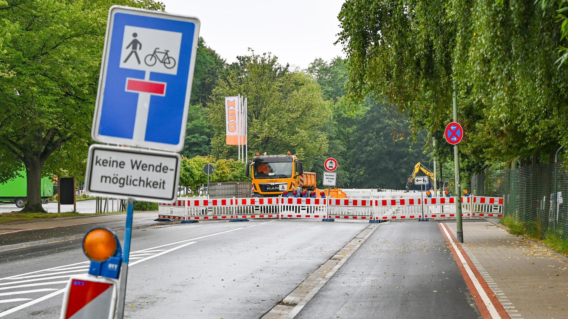 Vorbei ist die Zeit der Baustelle: Ab 24. Oktober rollt der Verkehr wieder frei durch die Melchior-Schwoon-Straße.