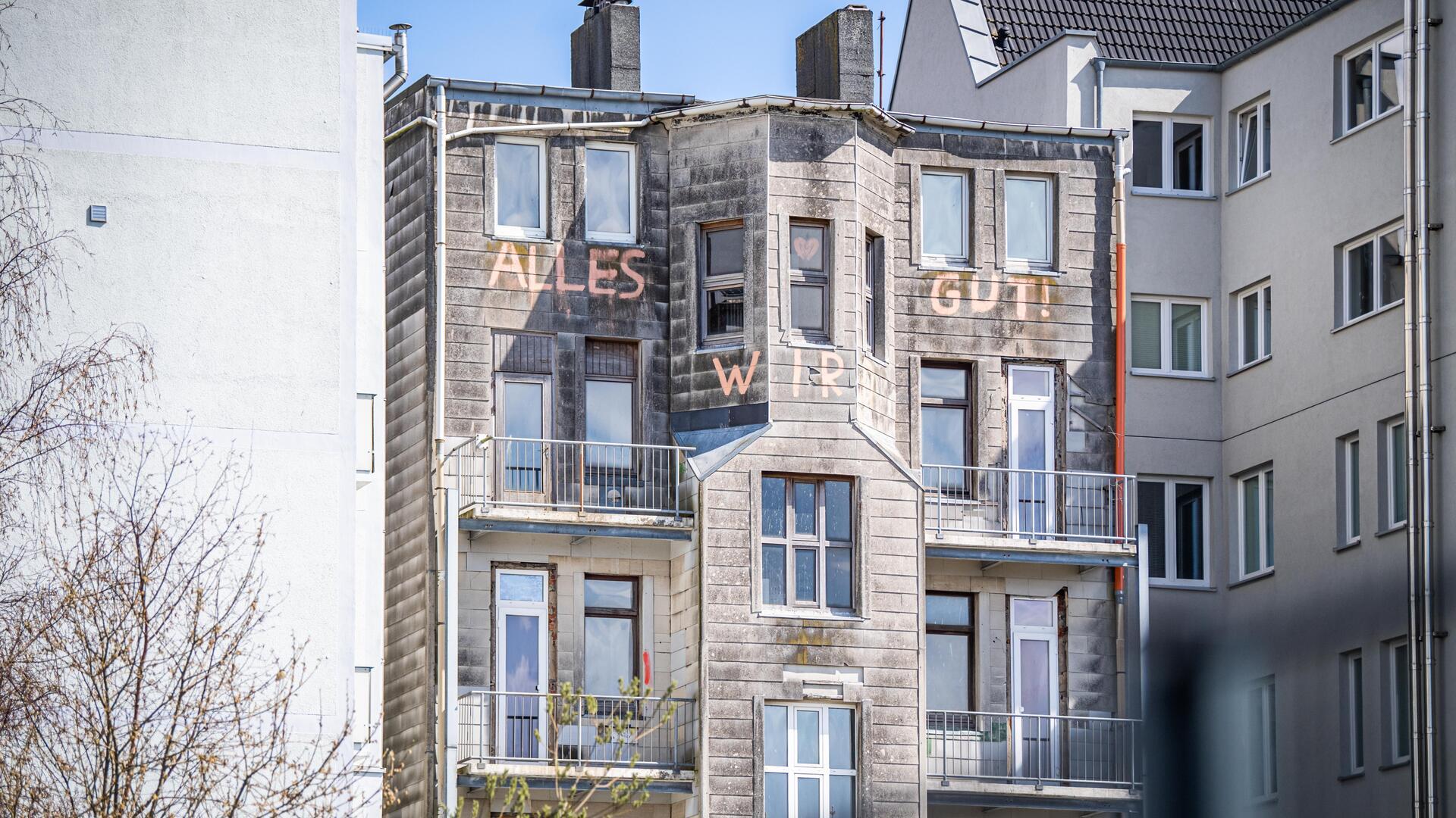 WERK-Haus: Rückansicht in der Bürger 218. 
