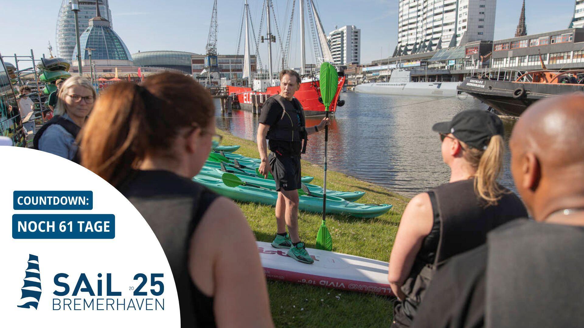 Wasssersportprogramm bei der Sail 2025