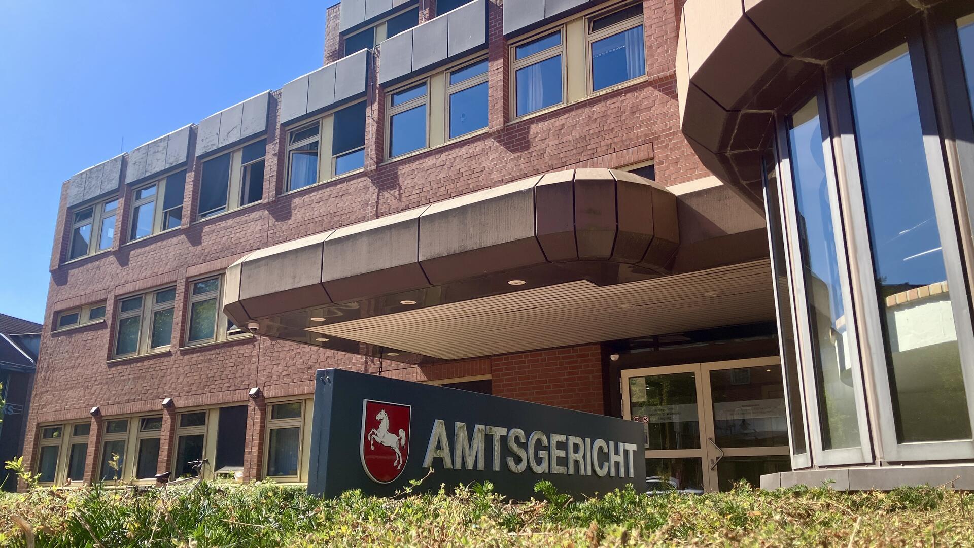 Blick auf das Amtsgericht in Rotenburg