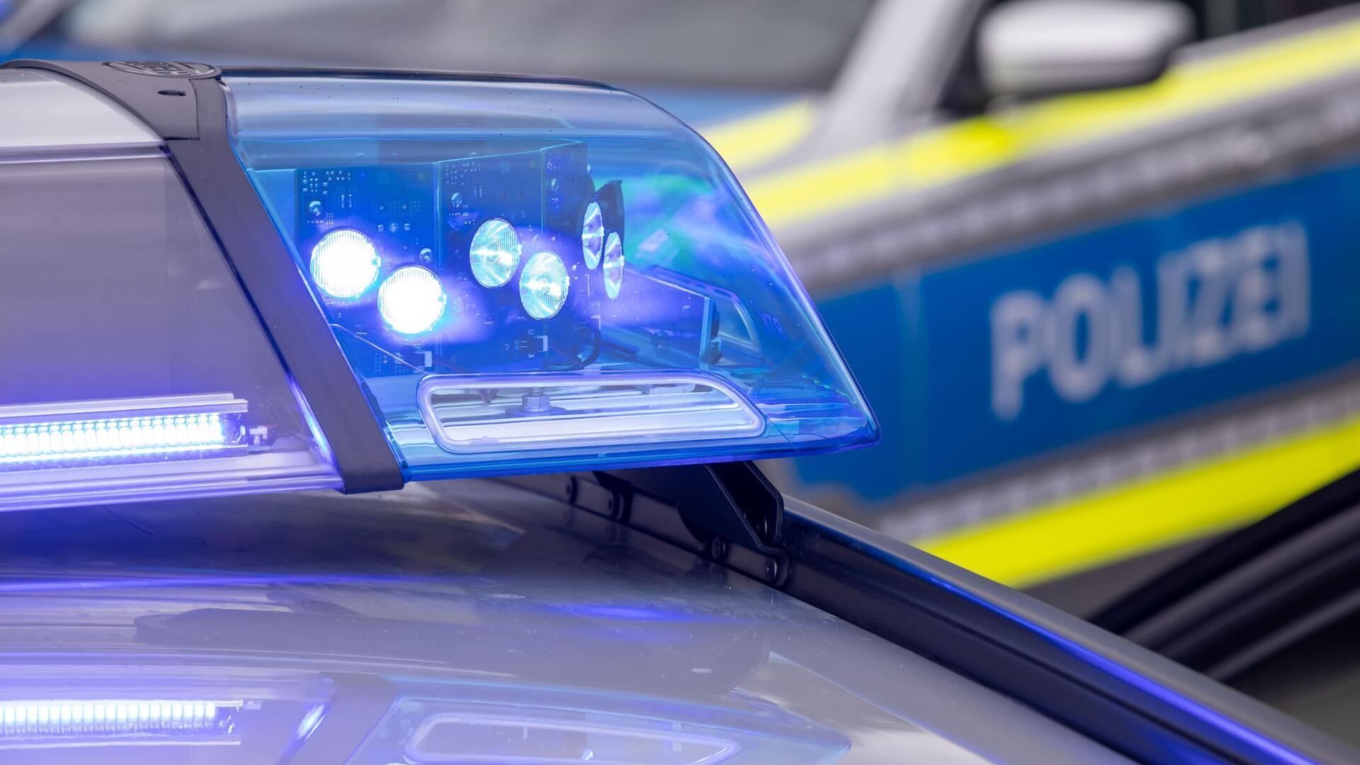 Einsatzfahrzeuge der Polizei