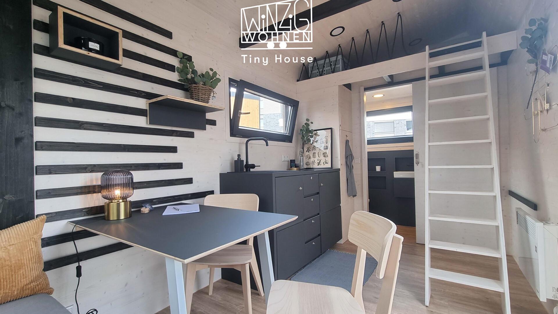 Wohnen auf rund 20 Quadratmetern: So könnte eines der Tiny Houses von innen aussehen, das in Dorum errichtet werden soll.