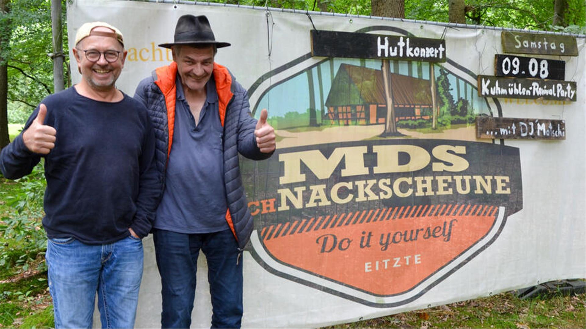Wollen die alten Zeiten aufleben lassen: Ralf Oetjen und Matthias Behrens.